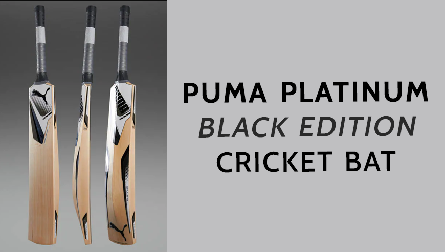 Puma Platinum Black Edition cricket bat