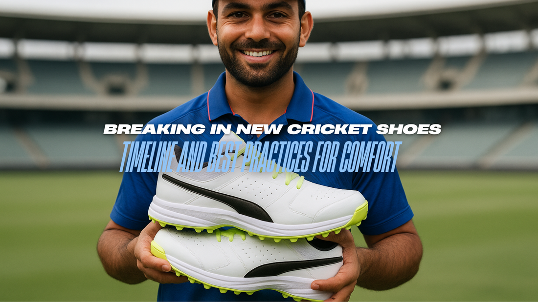 Breaking In New Cricket Shoes: Timeline and Best Practices for Comfort