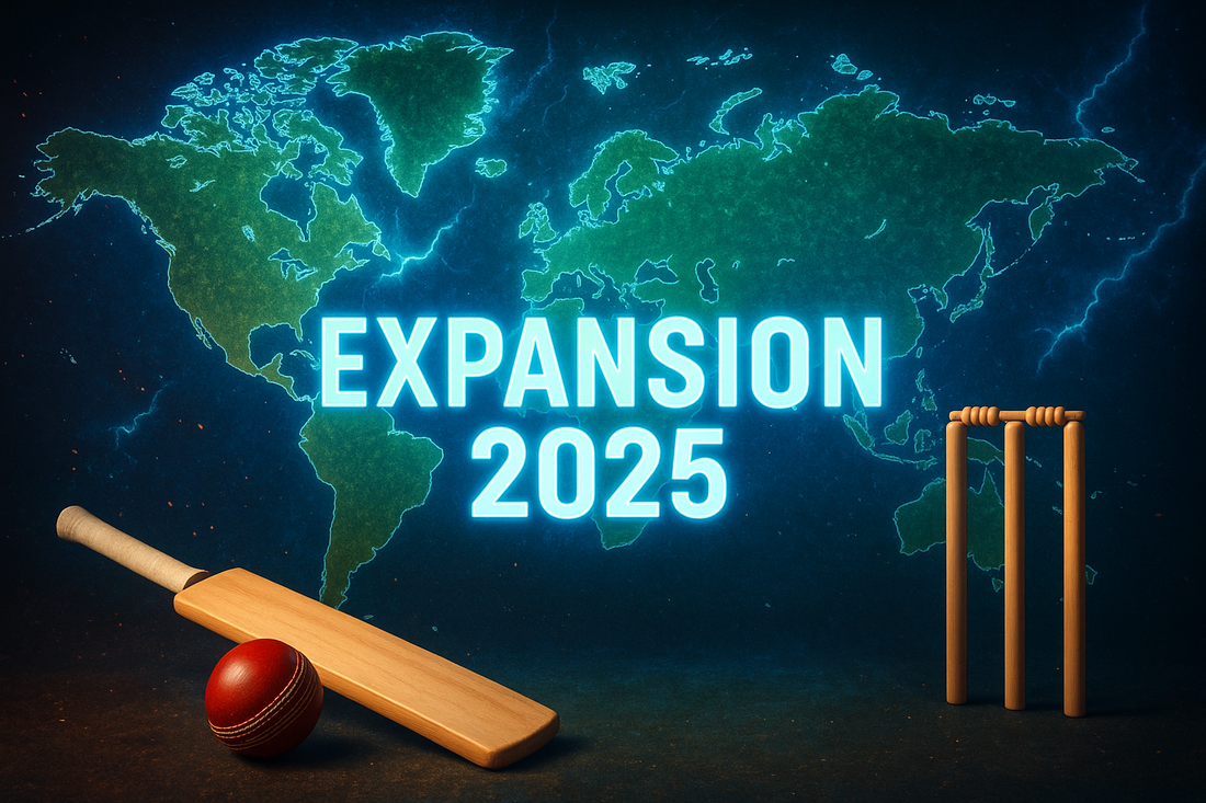 Cricket's Global Expansion: Growth Trends in Europe, Asia, and America 2025