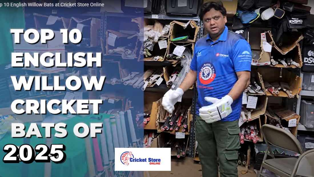 Top 10 Best English Willow Cricket Bats for Professionals in 2025