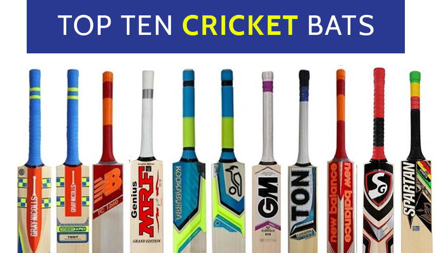 Check Out Top Ten Cricket Bats List