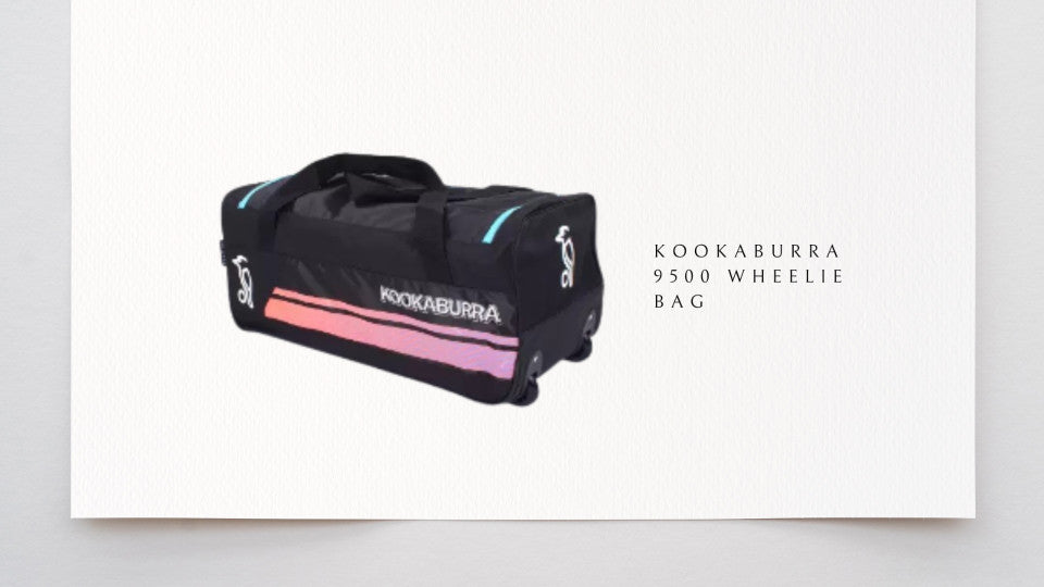 Kookaburra 9500 Wheelie Bag: The All-Rounder's Wheeled Companion - Elevate Your Game With Cricket Store Online
