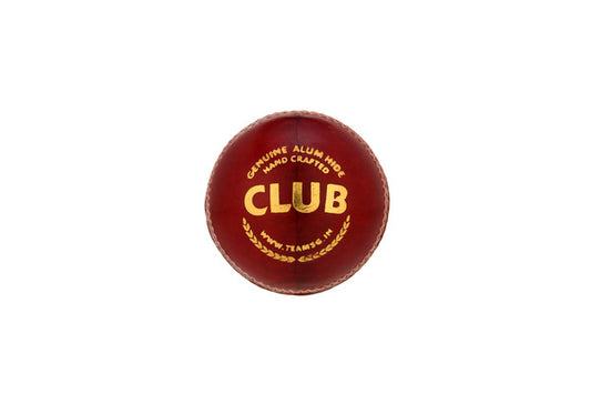 SG Club Cricket Ball - RED - Senior Size (Pack of 1)