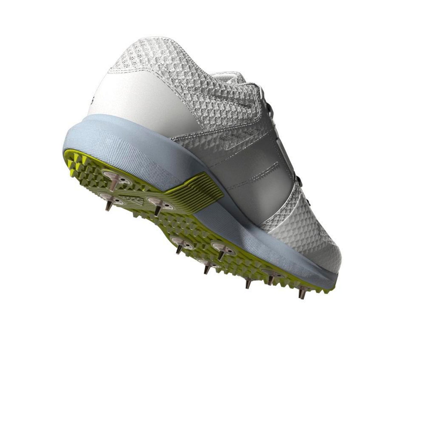 Adidas Adipower Vector MID White Yellow Cricket Shoes