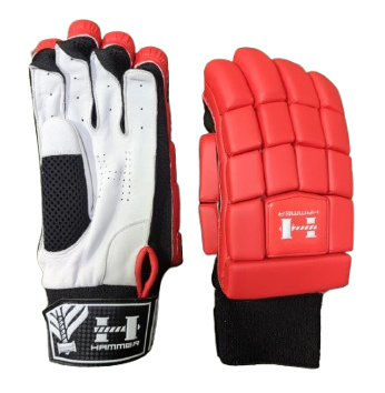 Hammer Junior Batting Gloves - Red