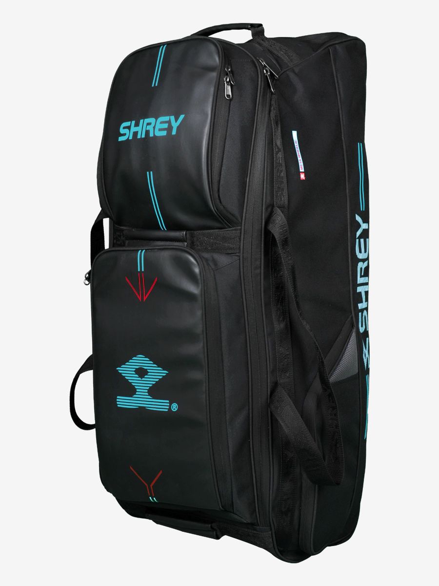 Shrey Meta 120 Wheelie Cricket Bag - Black