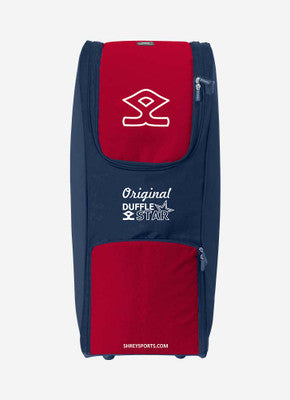 Shrey Star Duffle Bag  - Navy & Red