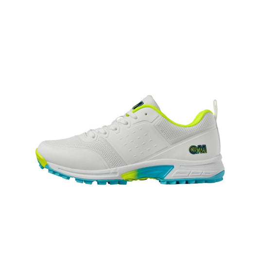 GM AION ALL ROUNDER JUNIOR Cricket Shoes (White)- 2025