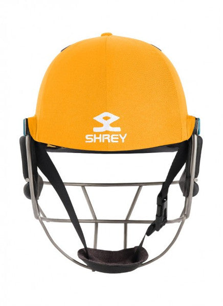 Shrey Master Class AIR 2.0 Cricket Helmet - Titanium - Yellow