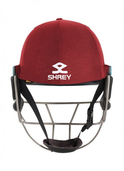 Shrey Master Class AIR 2.0 Cricket Helmet - Titanium - Maroon
