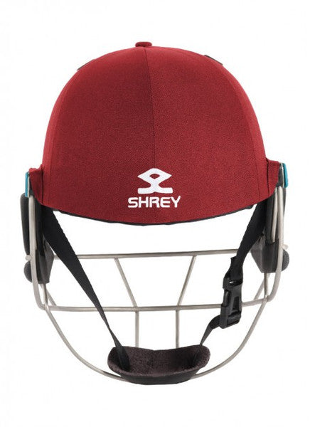 Shrey Master Class AIR 2.0 Cricket Helmet - STEEL -Maroon