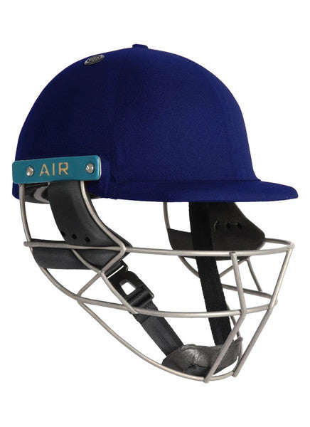 Shrey Master Class AIR 2.0 Cricket Helmet - Titanium - Royal Blue