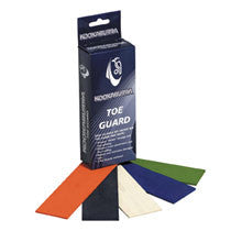The kit includes all you need to fix this great protector to the toe of your bat.