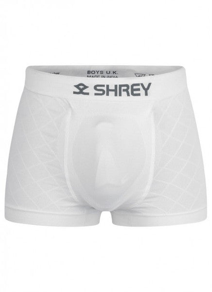 Shrey Athletic Supporters Trunks(UK Size) -White