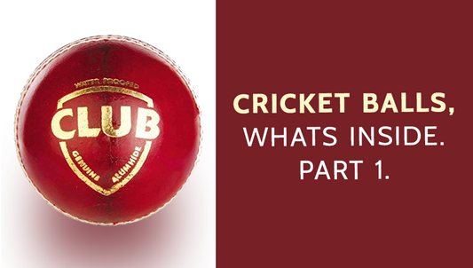 Cricket balls, whats inside. Part 1.