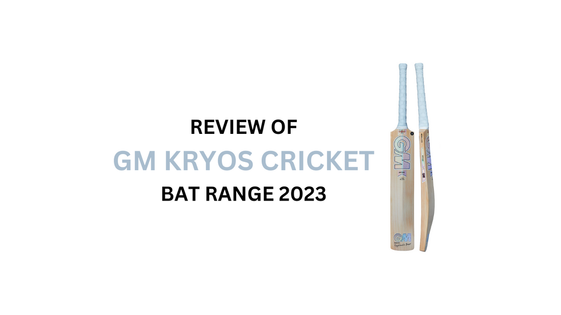 GM Kryos Cricket Bat Range 2023 - Expert Review