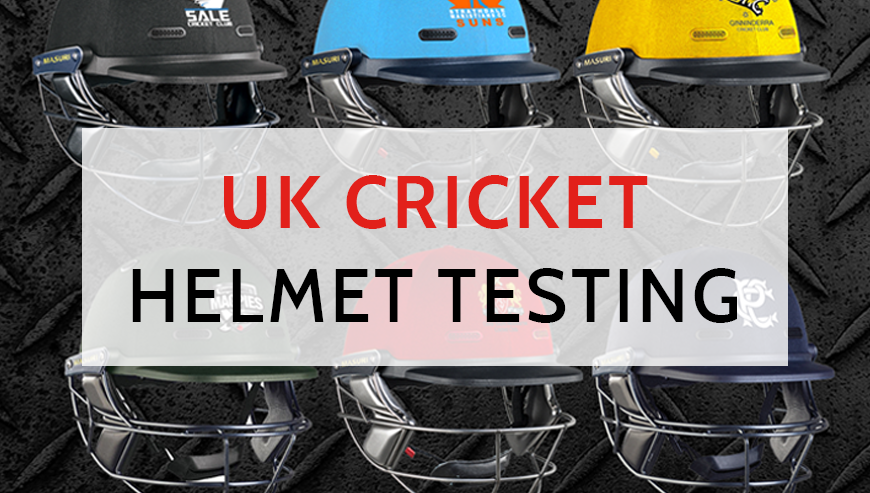 UK Cricket Helmet Testing