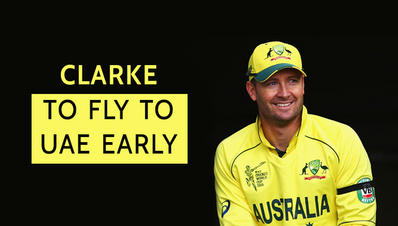 Clarke to fly to UAE early