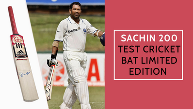 SACHIN 200 test cricket bat limited edition