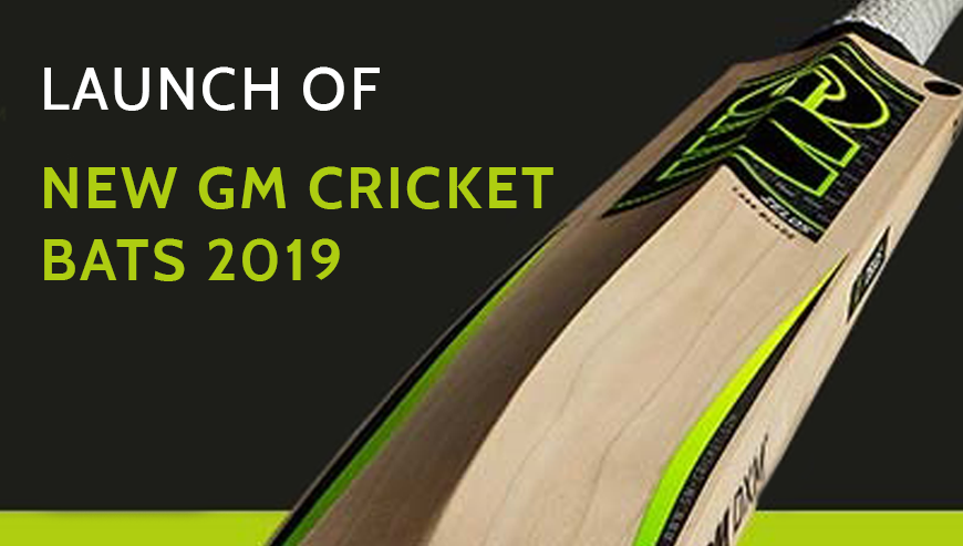 Launch Of New GM Cricket Bats 2019 Online