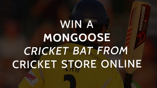 Win a mongoose cricket bat from cricket store online