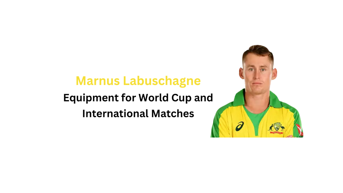 Marnus Labuschagne Equipment in ODI World Cup 2023 & International matches