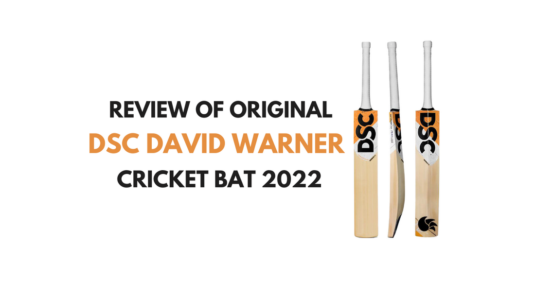 DSC David Warner Original Player and Krunch Pro bats - Complete Profile Review