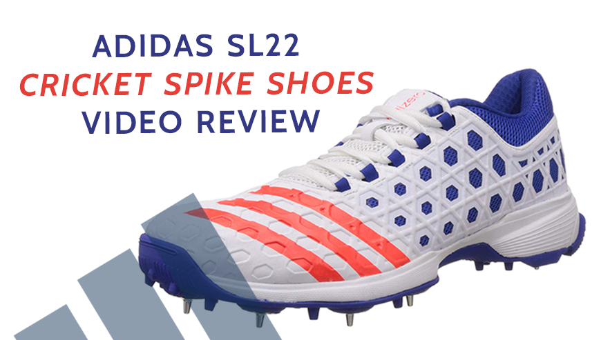 Adidas SL22 Cricket Spike Shoes Video Review