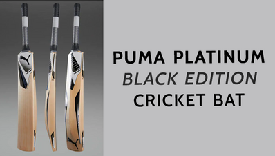 Puma Platinum Black Edition cricket bat