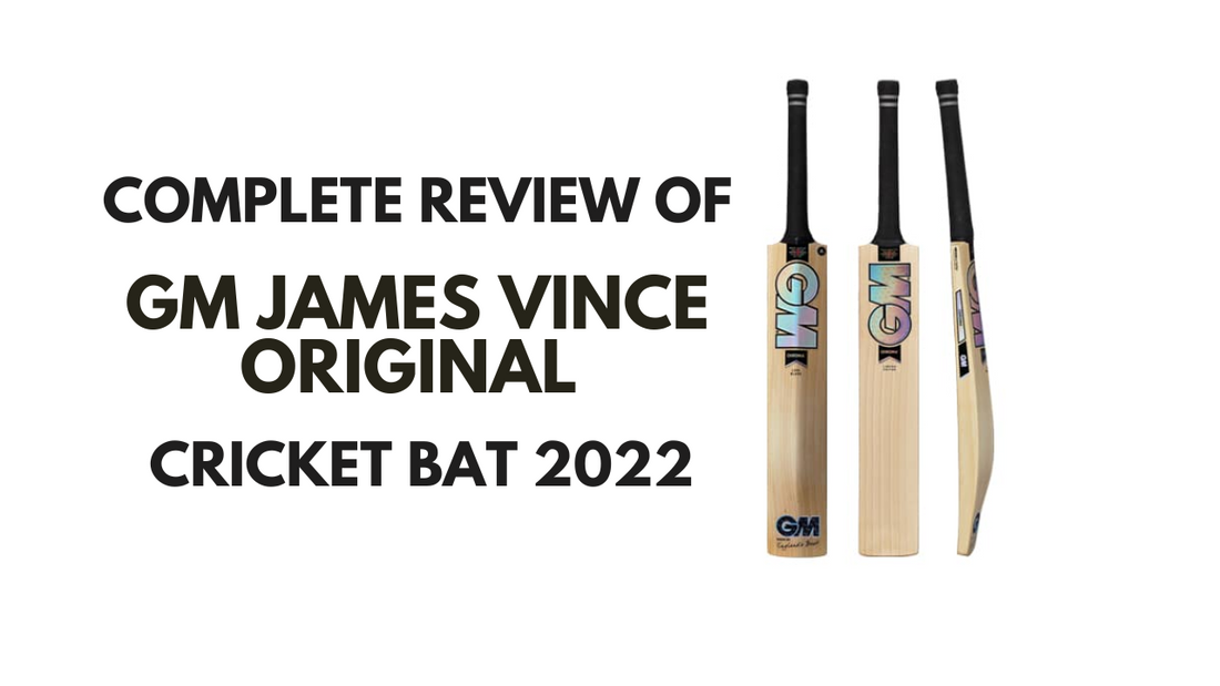 GM James Vince Original Player Cricket Bat- Review by CSO