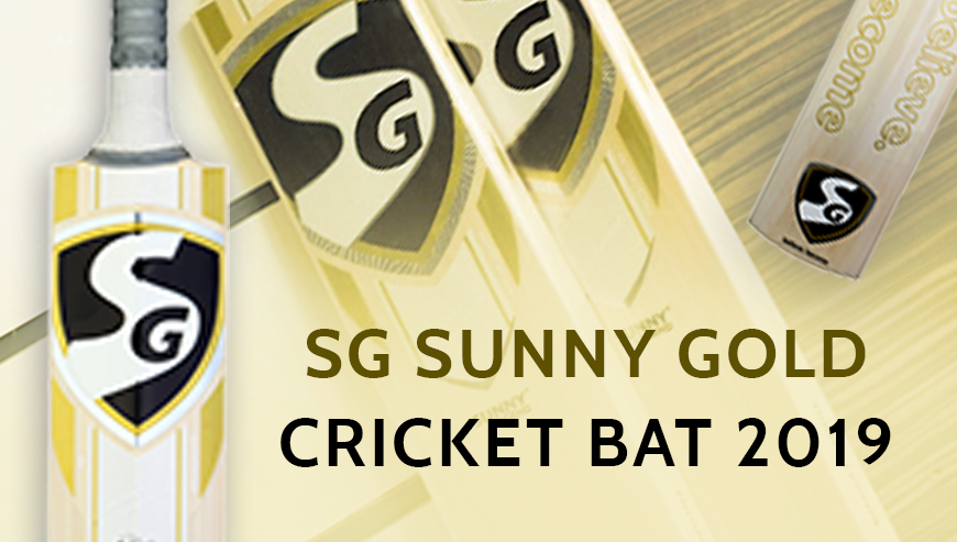 Learn About SG Sunny Gold Cricket Bat Of 2019 Online