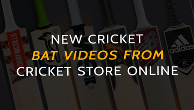 New cricket bat videos from cricket store online