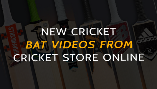 New cricket bat videos from cricket store online