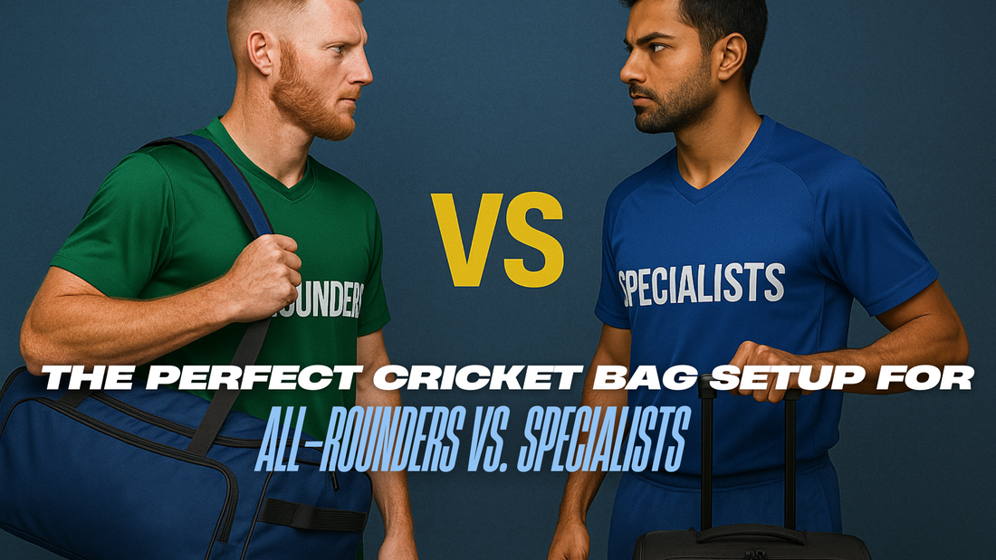 The Perfect Cricket Bag Setup for All-Rounders vs. Specialists: A Complete Guide