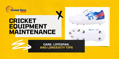 Cricket Equipment Maintenance: Care, Lifespan, and Longevity Tips