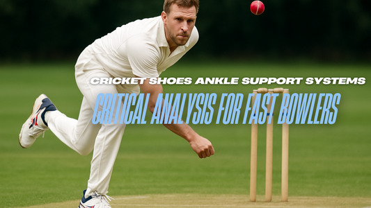 Cricket Shoes Ankle Support Systems: Critical Analysis for Fast Bowlers