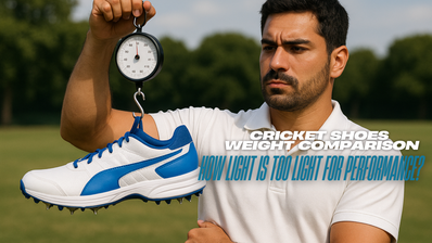 Cricket Shoes Weight Comparison: How Light is Too Light for Performance?