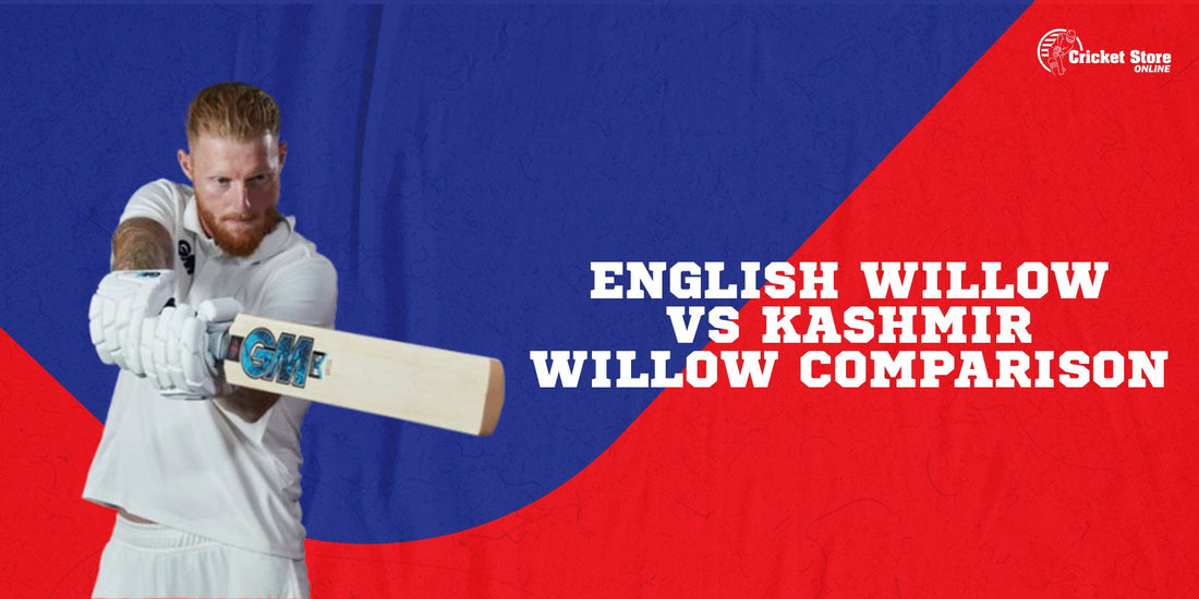 Complete Cricket Bat Buying Guide 2025: English Willow vs Kashmir Willow Comparison