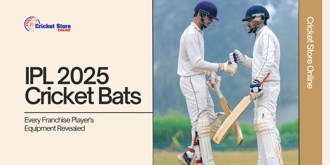 IPL 2025 Cricket Bats: Every Franchise Player's Equipment Revealed