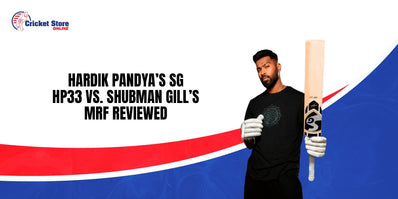 IPL 2025 Player Edition Bats: Hardik Pandya's SG HP33 vs. Shubman Gill's MRF Reviewed