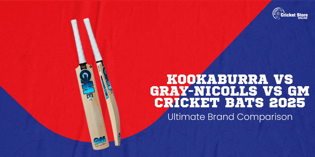 Kookaburra vs Gray-Nicolls vs GM Cricket Bats 2025: Ultimate Brand Comparison Guide