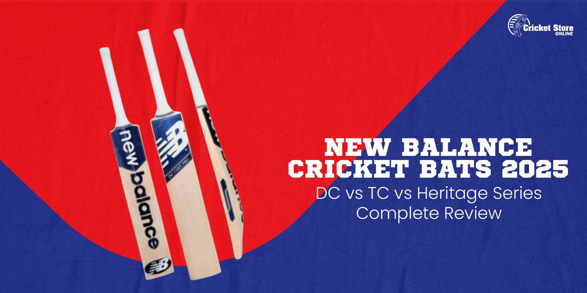 New Balance Cricket Bats 2025: DC vs TC vs Heritage Series Complete Re