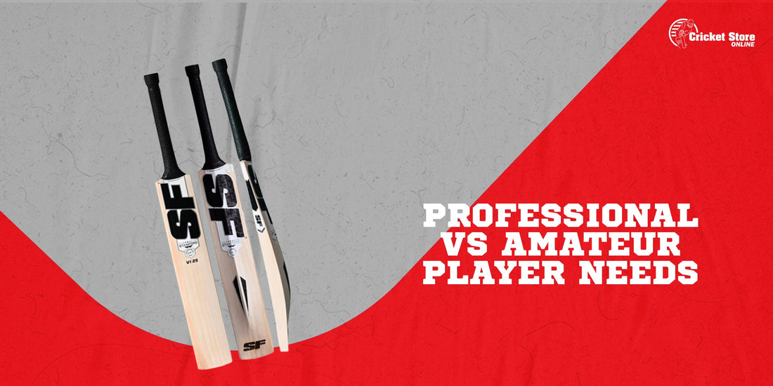 Complete Cricket Bat Buying Guide 2025: Professional vs Amateur Player Needs
