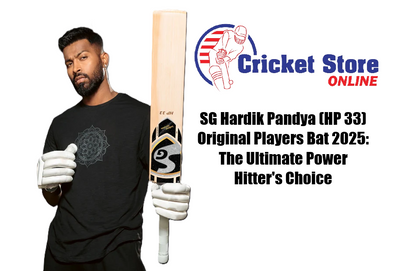 SG Hardik Pandya (HP 33) Original Players Bat 2025: The Ultimate Power Hitter's Choice