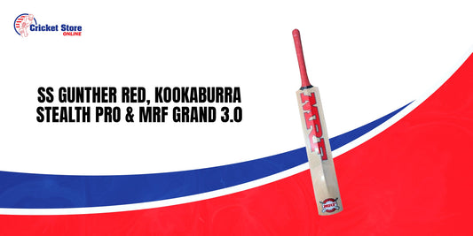 Top 5 Cricket Bats of 2025: SS Gunther Red, Kookaburra Stealth Pro & MRF Grand 3.0 Performance Review