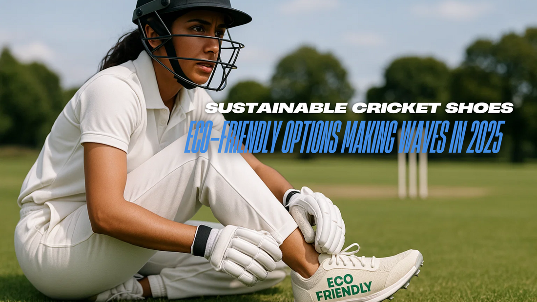 Sustainable Cricket Shoes: Eco-Friendly Options Making Waves in 2025