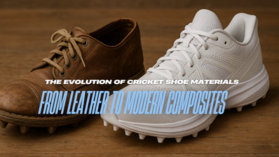 The Evolution of Cricket Shoe Materials: From Leather to Modern Composites