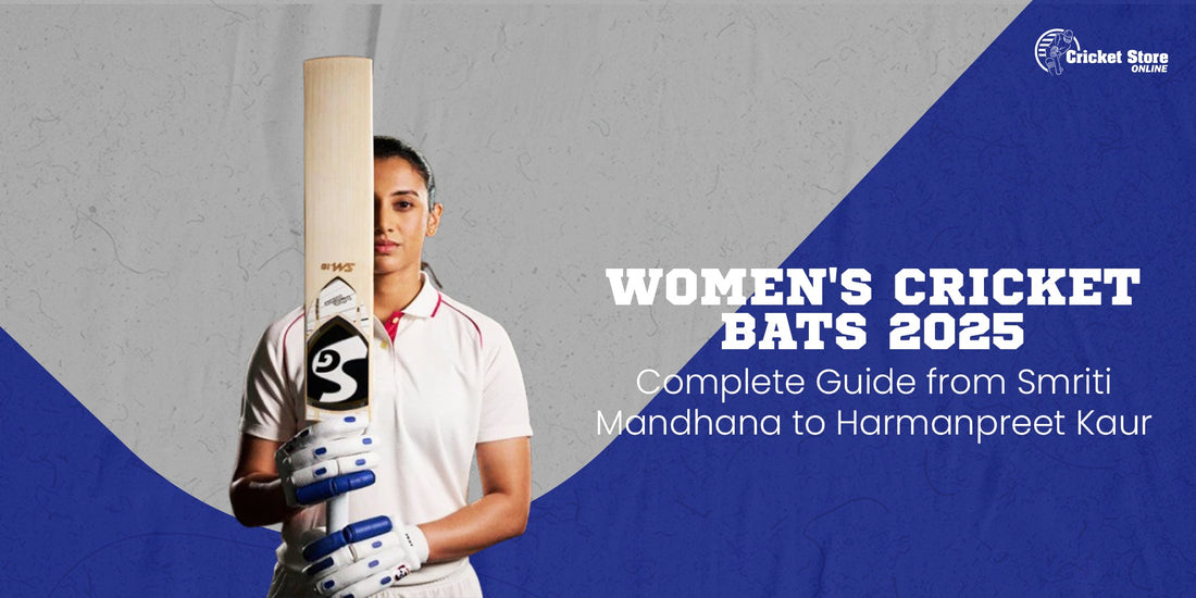 Women's Cricket Bats 2025: Complete Guide from Smriti Mandhana to Harmanpreet Kaur