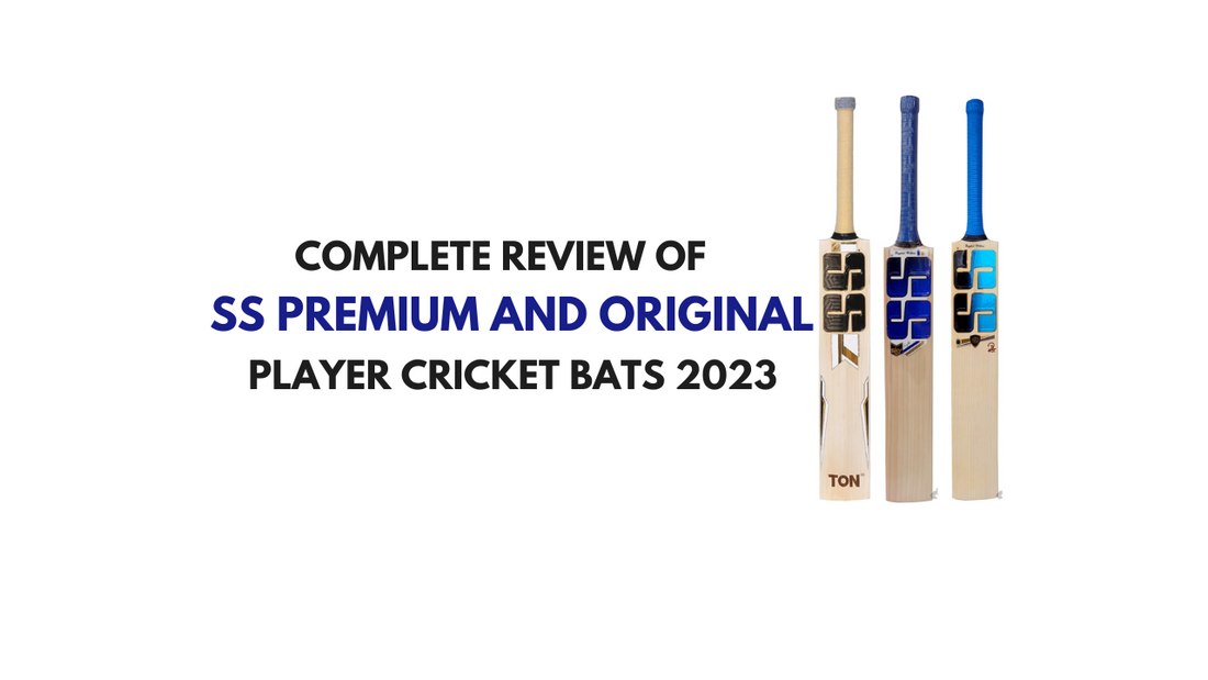 SS TON 2023 - Top Grade Super Premium Players Cricket Bats