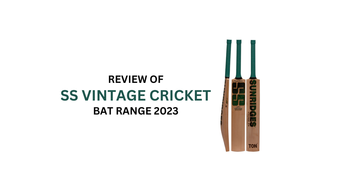 SS VINTAGE CRICKET BAT RANGE 2023 | EXPERT REVIEW